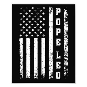 Impression Photo Le pape Léon le 16ème Léon XIV