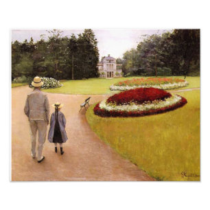 Impression Photo Le Parc du domaine Caillebotte,