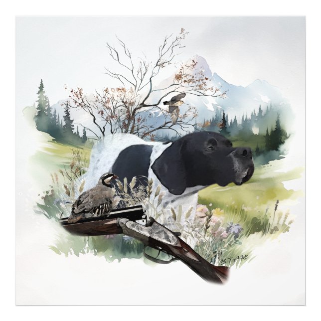 Impression Photo Le pointeur anglais (Devant)