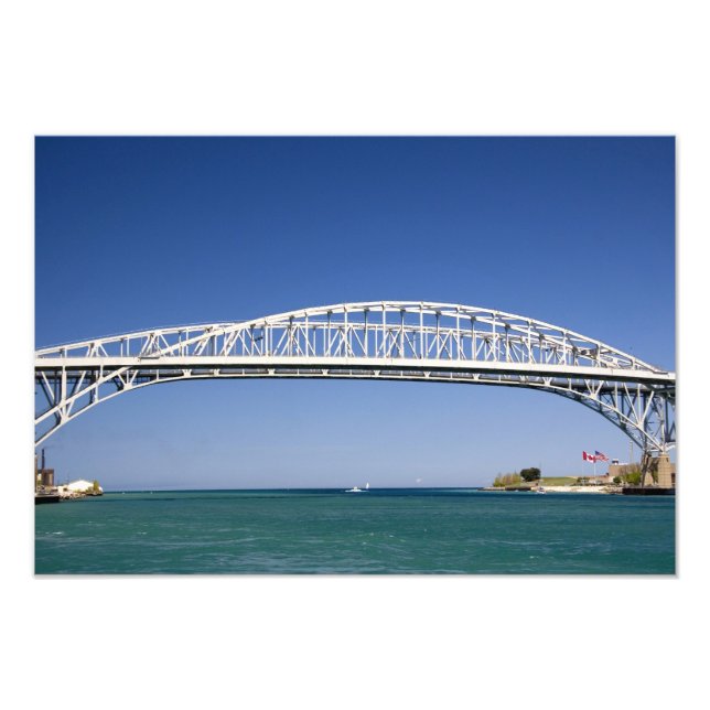 Impression Photo Le pont Blue Water est un pont à deux travées (Devant)