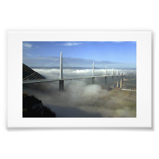 Impression Photo Le pont de Millau