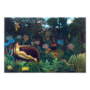 Impression Photo Le rêve Henri Rousseau