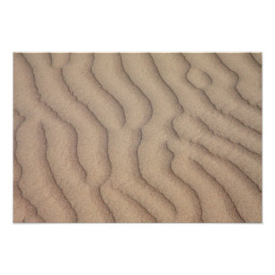 Impression Photo Le sable du désert se répand