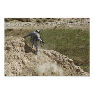 Impression Photo Le spécialiste s'élève vers le bas