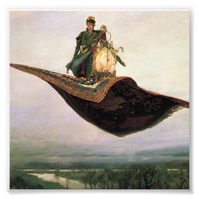 Impression Photo Le tapis volant de Viktor Vasnetsov (1880) (Devant)
