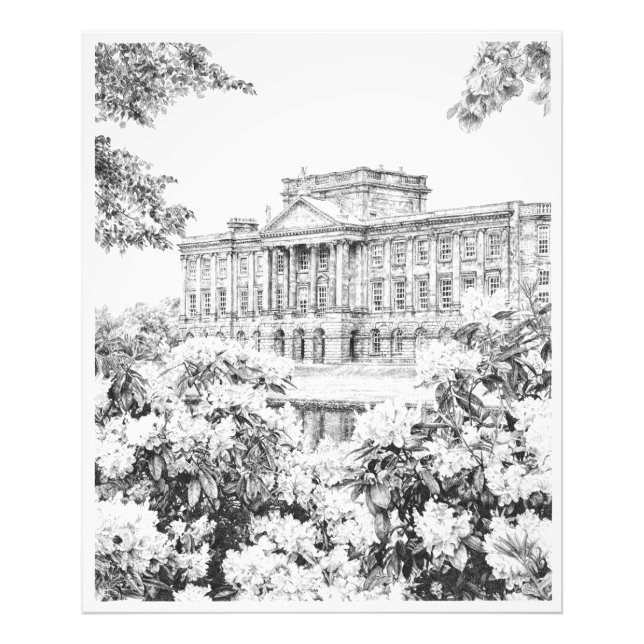 Impression Photo Le terrain de Pemberley - (Devant)