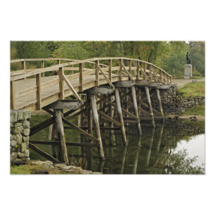 Impression Photo Le Vieux Pont du Nord, Minute Man National