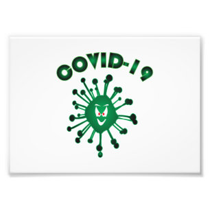 Impression Photo Le virus de l'infection virale du visage 19