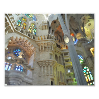 Impression Photo L'église de la Sagrada Familia