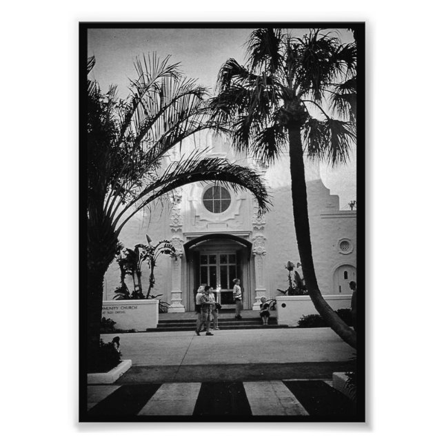 Impression Photo L'église de Miami Beach (Devant)