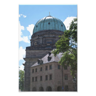 Impression Photo L'église Sainte-Elizabeth à Nuremberg, Allemagne