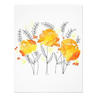 Impression Photo "L'élégance illuminée : un portrait floral"