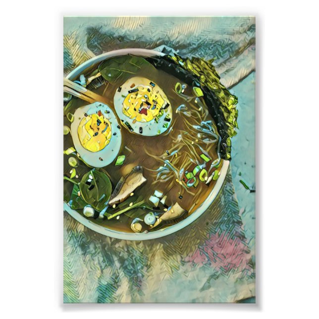 Impression Photo Les amateurs de gastronomie japonaise (Devant)