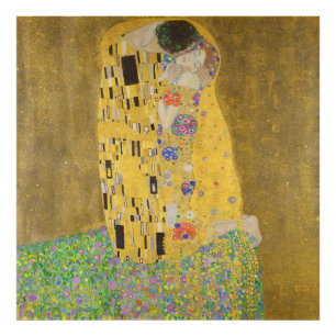 Impression Photo Les amoureux embrasser Embrace par Gustav Klimt