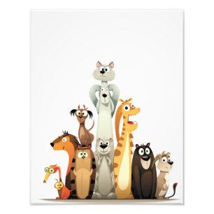 IMPRESSION PHOTO LES ANIMAUX AMUSANTS