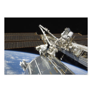 Impression Photo Les astronautes effectuent une série de tâches