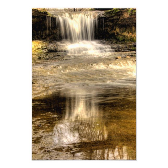 Impression Photo Les Cascades à Glen Helen Nature Reserve, Ohio (Devant)