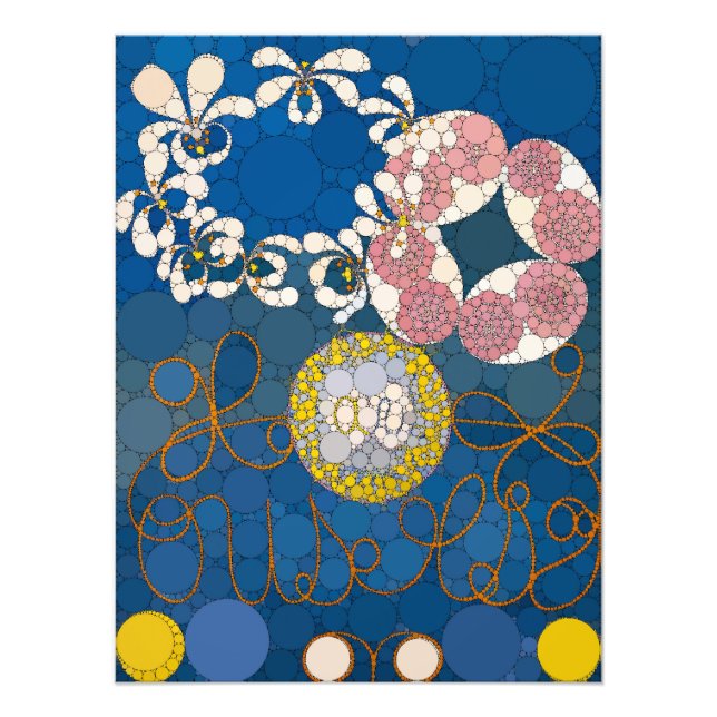 Impression Photo Les dix plus grands, n° 1, points, après Hilma af  (Devant)