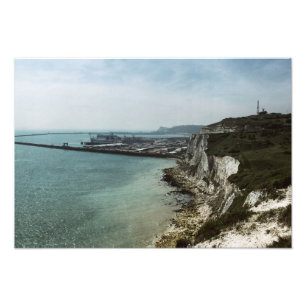 Impression Photo Les falaises blanches de Dover