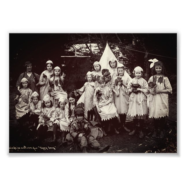 Impression Photo Les filles de la forêt (Devant)