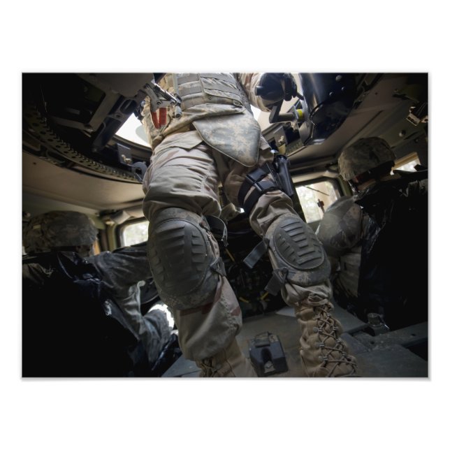 Impression Photo Les marins apprennent les procédures de convoi (Devant)