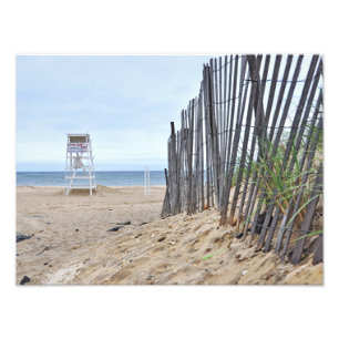 Impression Photo Les plages de dune de sable de Montauk, NY