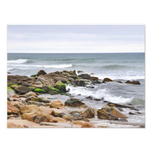Impression Photo Les plages rocheuses de Montauk, Long Island, NY