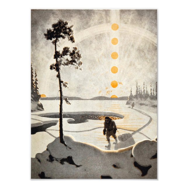 Impression Photo Les Postmen du Far | Arthur Heming | (Devant)