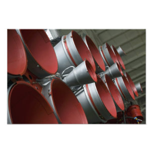 Impression Photo Les propulseurs du vaisseau spatial 2 de Soyuz