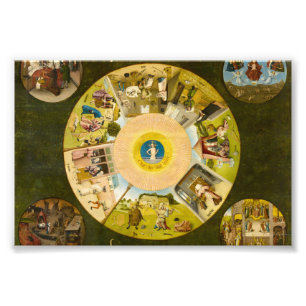 Impression Photo Les sept péchés mortels et les quatre Dernières ch