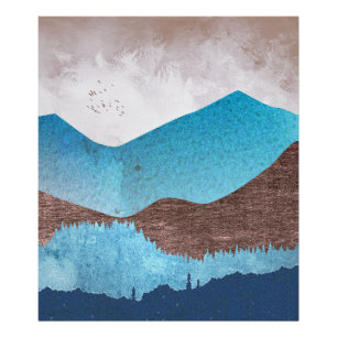 Impression Photo Les sommets Blue Mountain