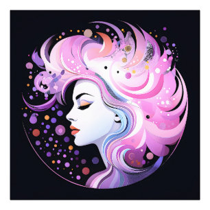 Impression Photo "L'Essence de l'Élégance" Beauté Féminine