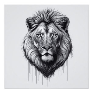 Impression Photo L'essence du lion