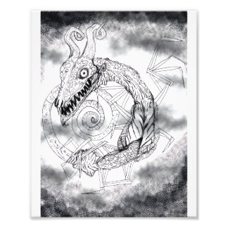 Impression Photo L'estampe du dragon d'Ito