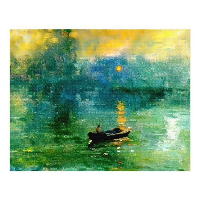 Impression Photo Lever du soleil (Solei Levant) (Devant)