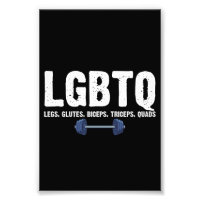 LGBTQ Legs Glutes Biceps Triceps Quads Gym Lover