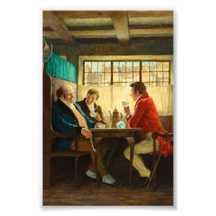 Impression Photo L'histoire du café par Newell Convers Wyeth