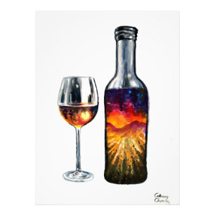 Impression Photo L'histoire du vin