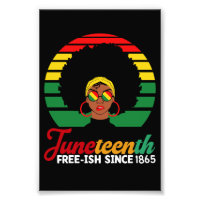 Liberté noire, c'est libre depuis 1865 Juneteenth