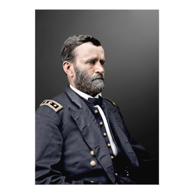 Impression Photo Lieutenant-général Ulysses S. Grant (Devant)
