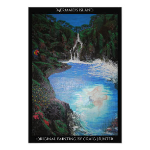 Impression Photo L'île de la sirène