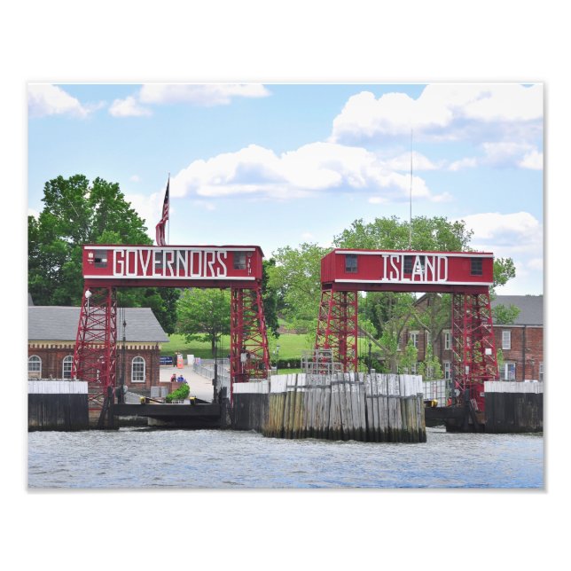 Impression Photo L'île du Gouverneur (Devant)