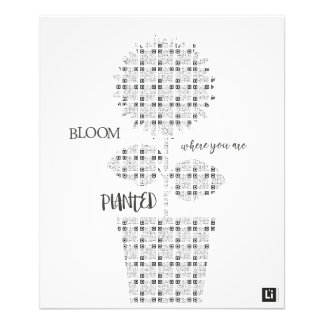Impression Photo Lil'inspiration #18 - Bloom where you are planted
