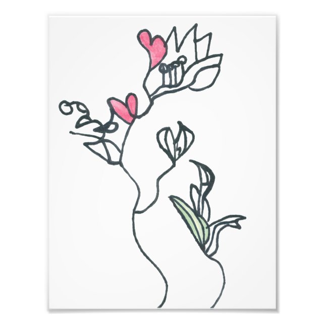 Impression Photo Lillies of my Heart (Devant)