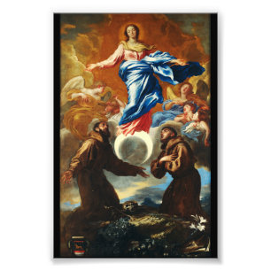 Impression Photo L'Immaculée conception de la Vierge Marie