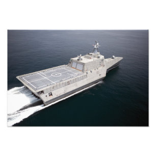 Impression Photo L'indépendance littorale de bateau de combat
