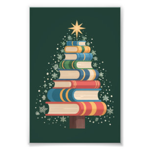 Impression Photo Livres de Noël pour Enseignants Arbre de Noël Lect