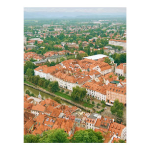 Impression Photo Ljubljana d'en haut