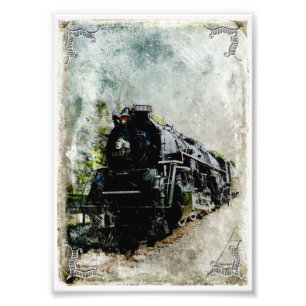 Impression Photo Locomotive vintage de Pere Marquette