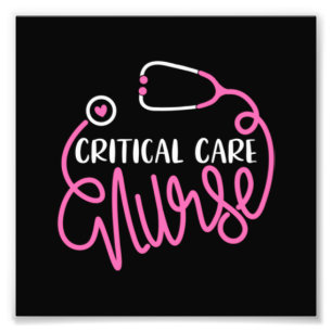 Impression Photo Logo Critical Care Nurse RN Critical Care Nursing